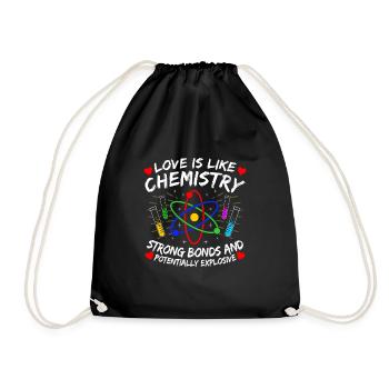 chimie - Sac de sport léger - noir - Devant
