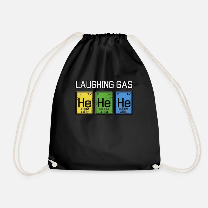 Chemiker Chemie Student Witz Uni Labor Geschenk - Turnbeutel - Schwarz