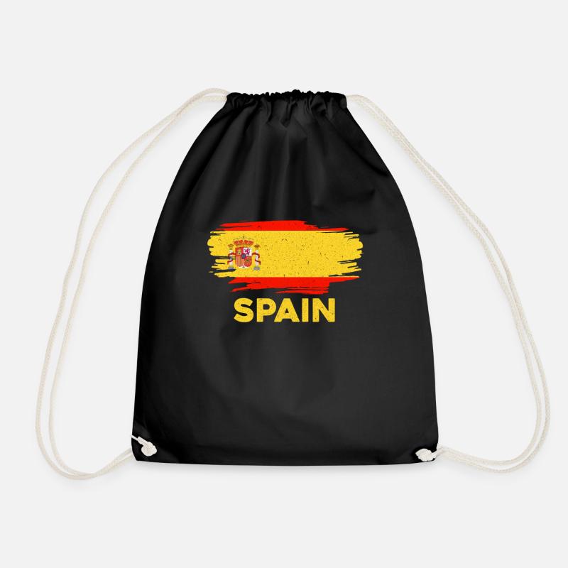 Spanien - Turnbeutel - Schwarz