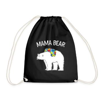 Mama Bear - Sac de sport léger - noir - Devant