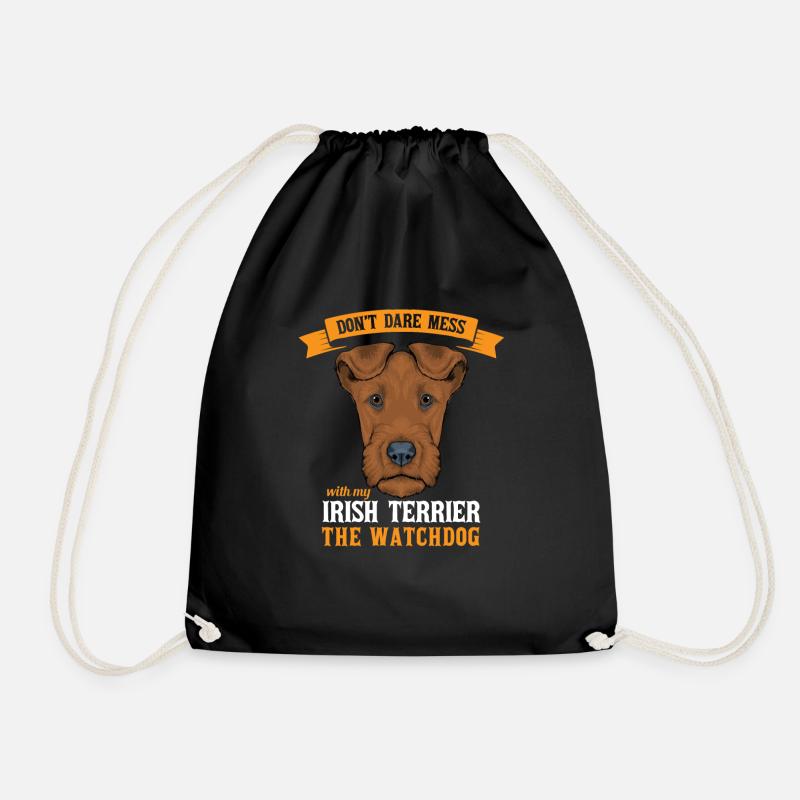 Irish Terrier - Turnbeutel - Schwarz