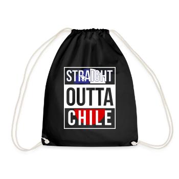 Chile - Turnbeutel - Schwarz - Vorne