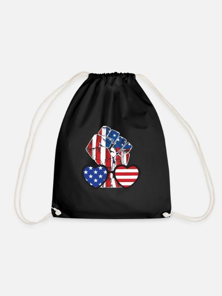 Amérique - Sac de sport léger - noir