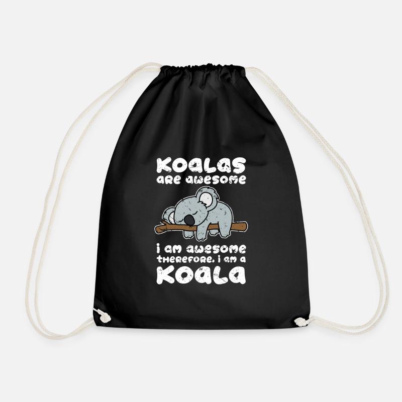 koala - Sac de sport léger - noir