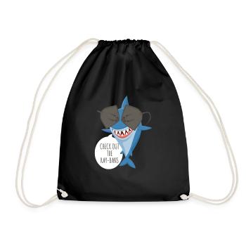Découvrez le design amusant de Ray Bans. - Sac de sport léger - noir - Devant