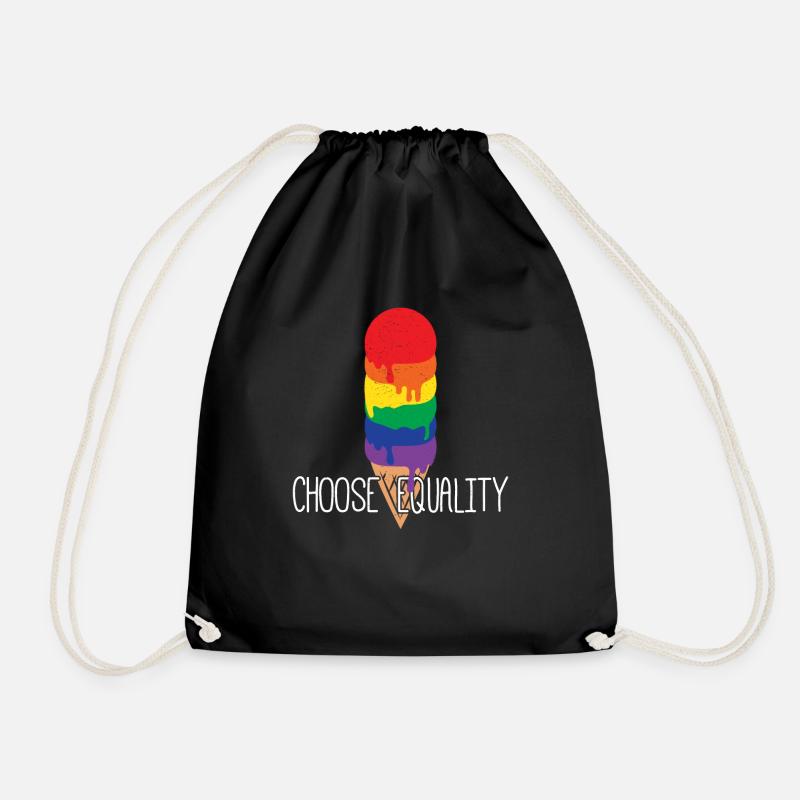 lgBT - Turnbeutel - Schwarz