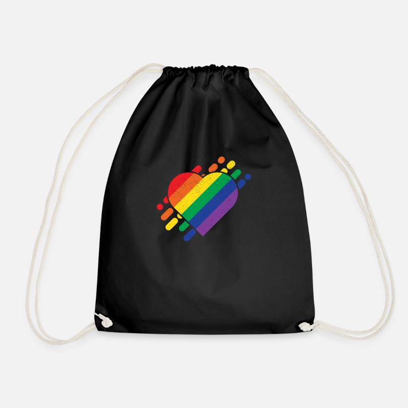 lgBT - Turnbeutel - Schwarz