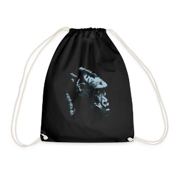 Gorille - Sac de sport léger - noir - Devant