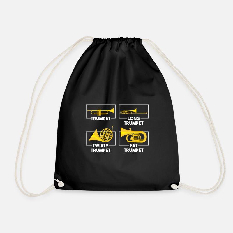 Variantes de trompette - Sac de sport léger - noir
