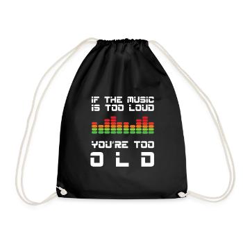 Music Musicians - Drawstring Bag - black - Front