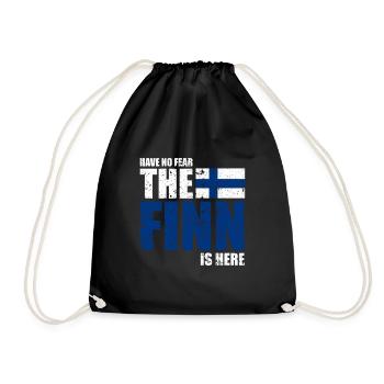 Finland Fear - Drawstring Bag - black - Front