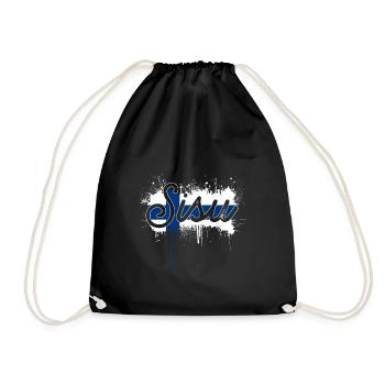 Finland Nation - Drawstring Bag - black - Front