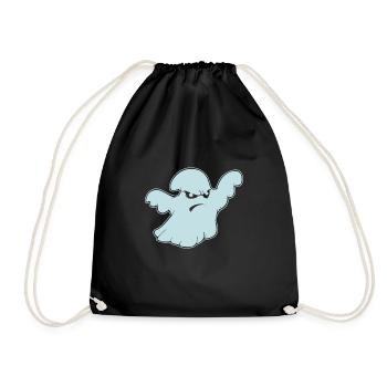 Super Ghost Ghost - Drawstring Bag - black - Front