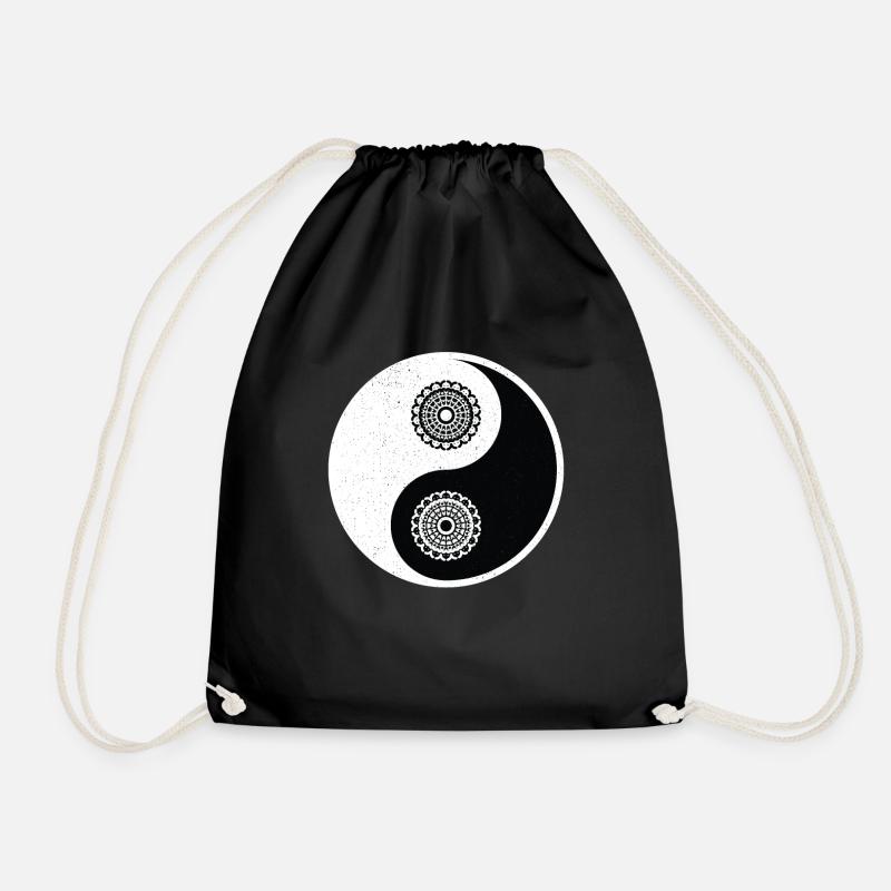 Ying Yang - Sac de sport léger - noir