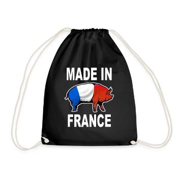 charcuterie cochonnailles 05 - Sac de sport léger - noir - Devant