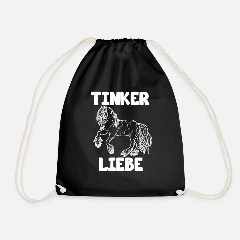 Tinker Liebe - Turnbeutel - Schwarz
