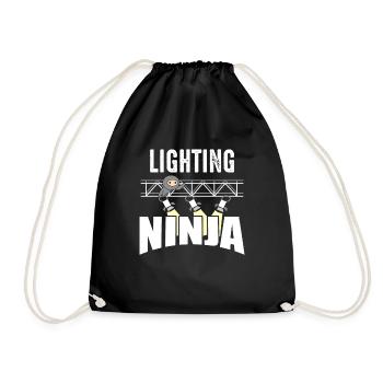 Lightning Ninja - Techniciens scenistes - Sac de sport léger - noir - Devant