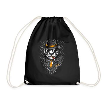 Boss Tiger - Turnbeutel - Schwarz - Vorne
