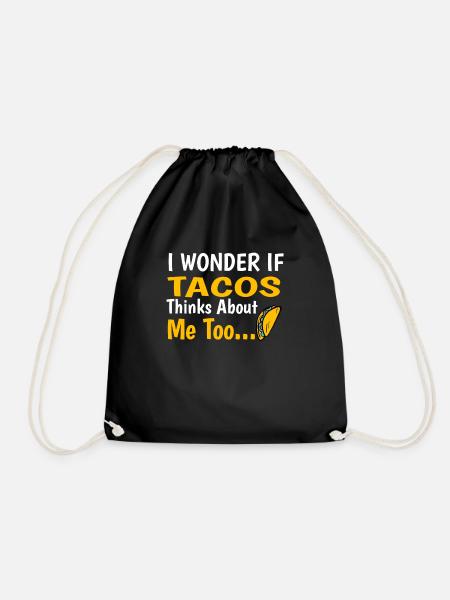 Taco - Turnbeutel - Schwarz