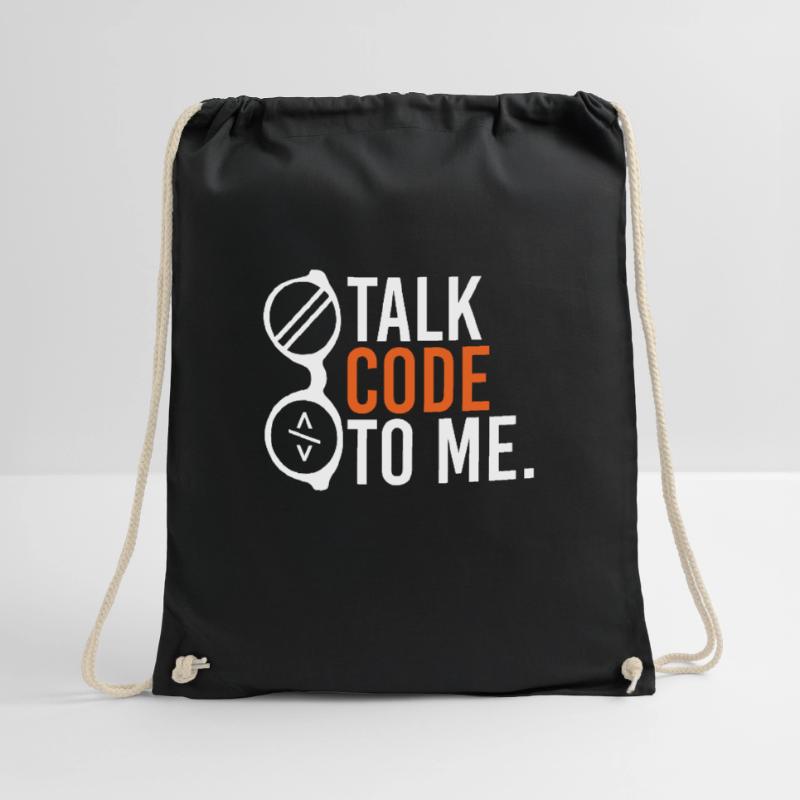 Programmer gift computer sciences Drawstring Bag