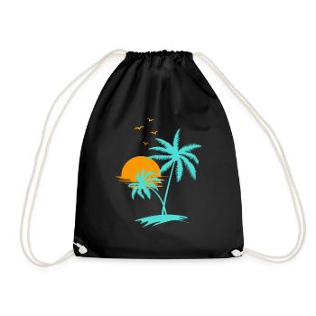 Miami Beach - Sac de sport léger - noir - Devant