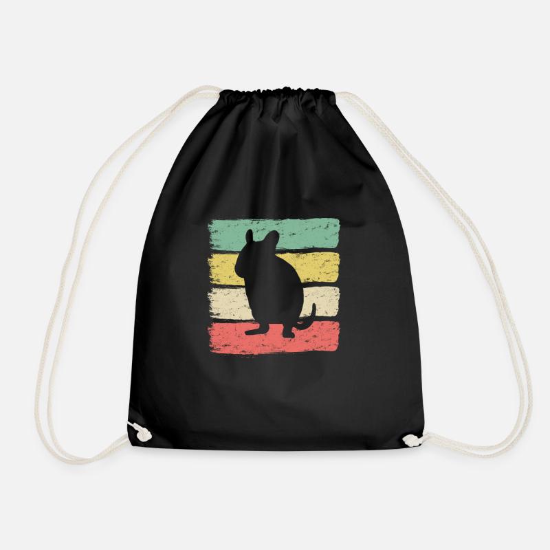 Degu - Turnbeutel - Schwarz