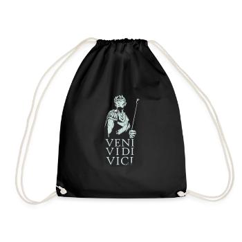 Veni Vidi Vici - Turnbeutel - Schwarz - Vorne