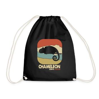 Chamaleon - Sac de sport léger - noir - Devant