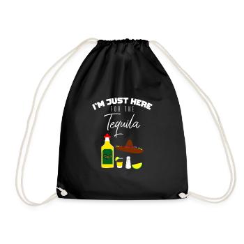 Tequila Getränk - Turnbeutel - Schwarz - Vorne