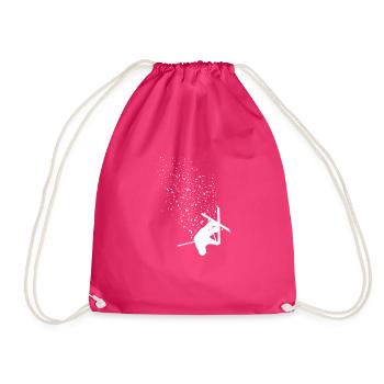 Ski acrobatique - Sac de sport léger - fuchsia - Devant