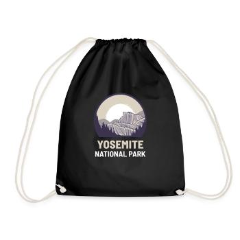Parc national de Yosemite - Sac de sport léger - noir - Devant