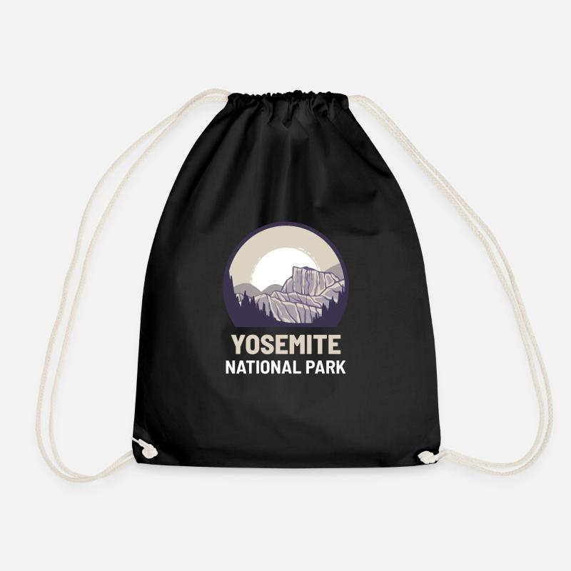 Yosemite Nationalpark - Turnbeutel - Schwarz