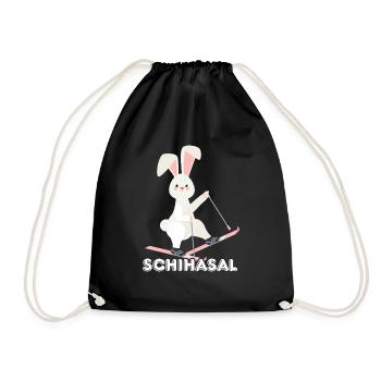 Schihasal - Turnbeutel - Schwarz - Vorne