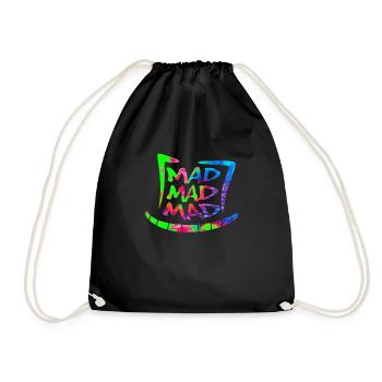 Gardez Wonderland Mad Hat Hatter - Sac de sport léger - noir - Devant