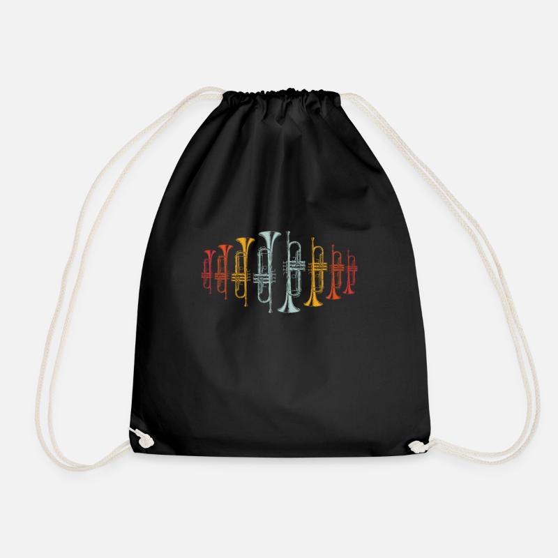 Trompette trompette - Sac de sport léger - noir