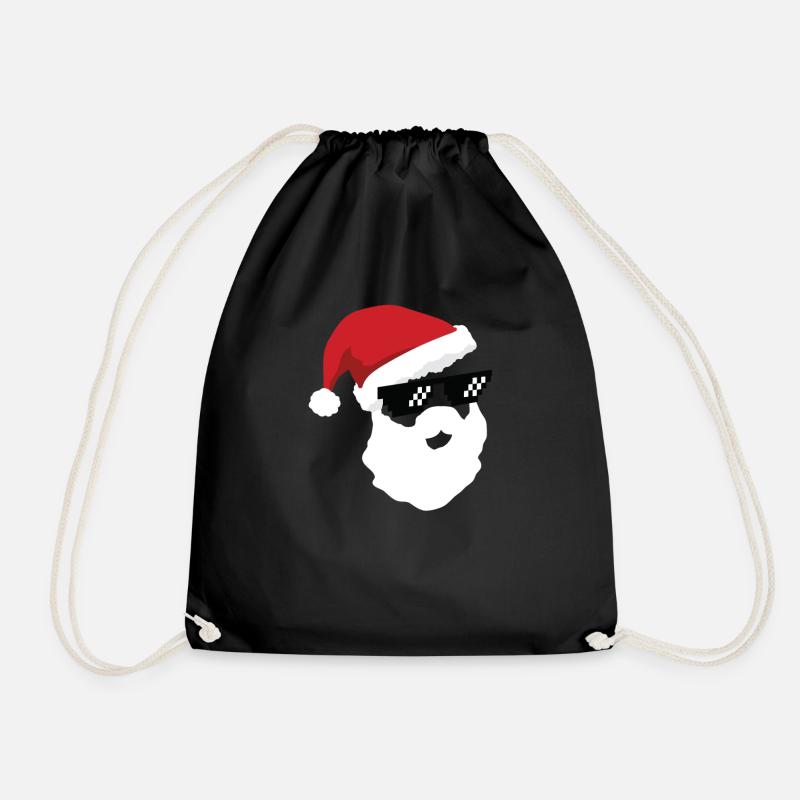 Weihnachten - Turnbeutel - Schwarz