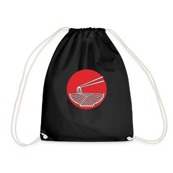 Spécialité Ramen - Sac de sport léger - noir - Devant