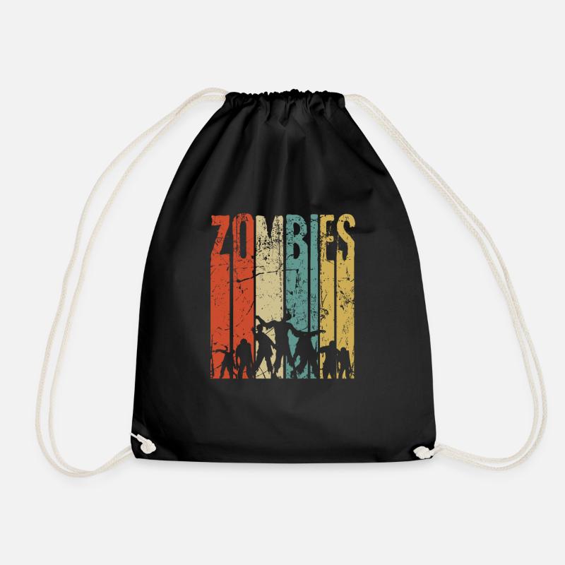 Zombie - Turnbeutel - Schwarz