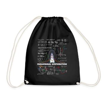 Math Gift For Teachers Probability Pun - Turnbeutel - Schwarz - Vorne