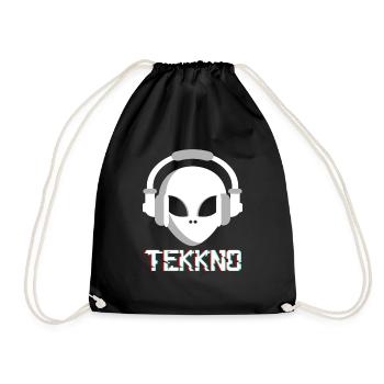 Cadeau étranger Tekkno - Sac de sport léger - noir - Devant