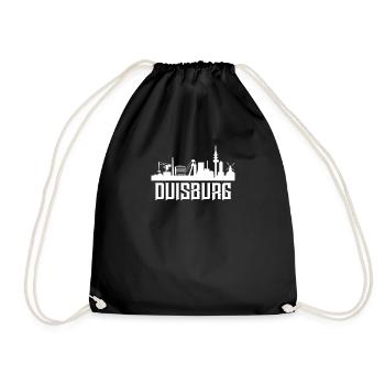 Duisburg - Sac de sport léger - noir - Devant