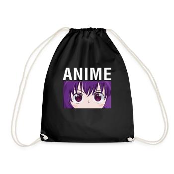 Anime - Sac de sport léger - noir - Devant