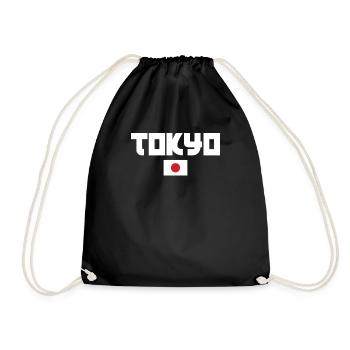 Tokyo - Sac de sport léger - noir - Devant