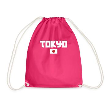 Tokio - Turnbeutel - Fuchsia - Vorne