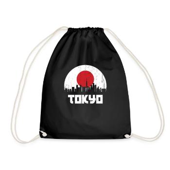 Tokyo - Sac de sport léger - noir - Devant