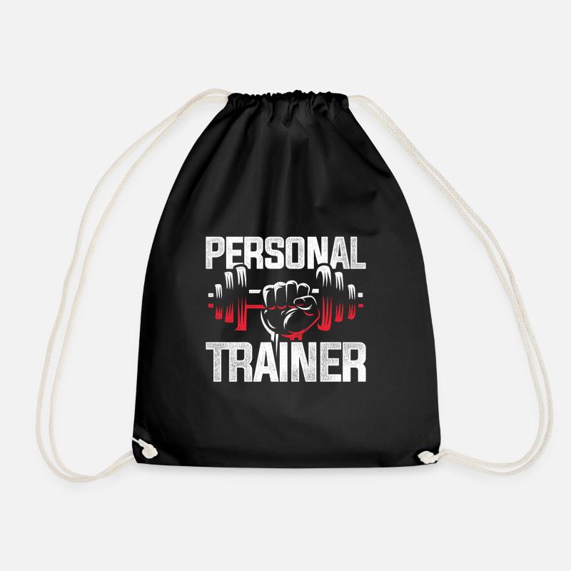 Personaltrainer Beruf - Turnbeutel - Schwarz