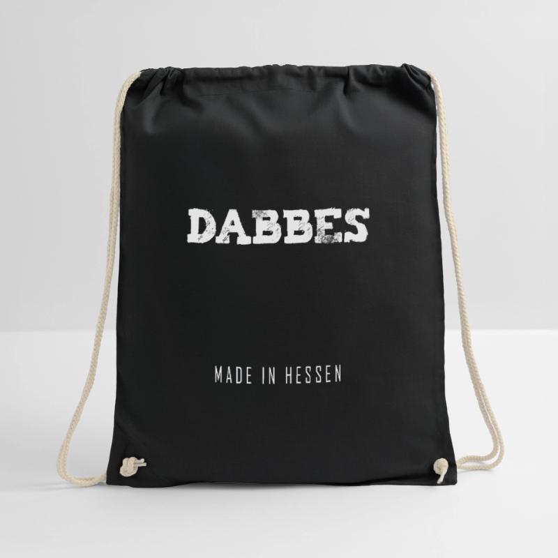 Dabbes Hessen Hessian dialect dialect dialect Drawstring Bag