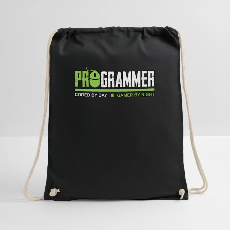 ProGrammer Gamer Programmer Nerd PC Gift Drawstring Bag