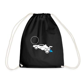 Octane Rocket Soccer League Gamer Rocketeer - Drawstring Bag - black - Front