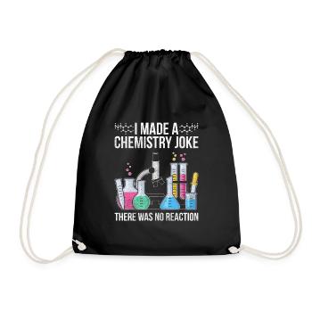 Blagues sur la chimie - Sac de sport léger - noir - Devant